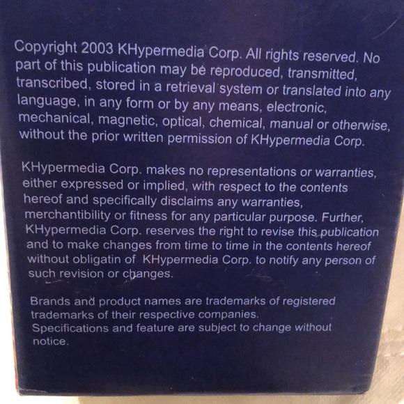 KHypermedia CD-Rewriter 48x Write, 24x Rewrite, 48x Read, KHCRW482448 - Picture 5 of 12